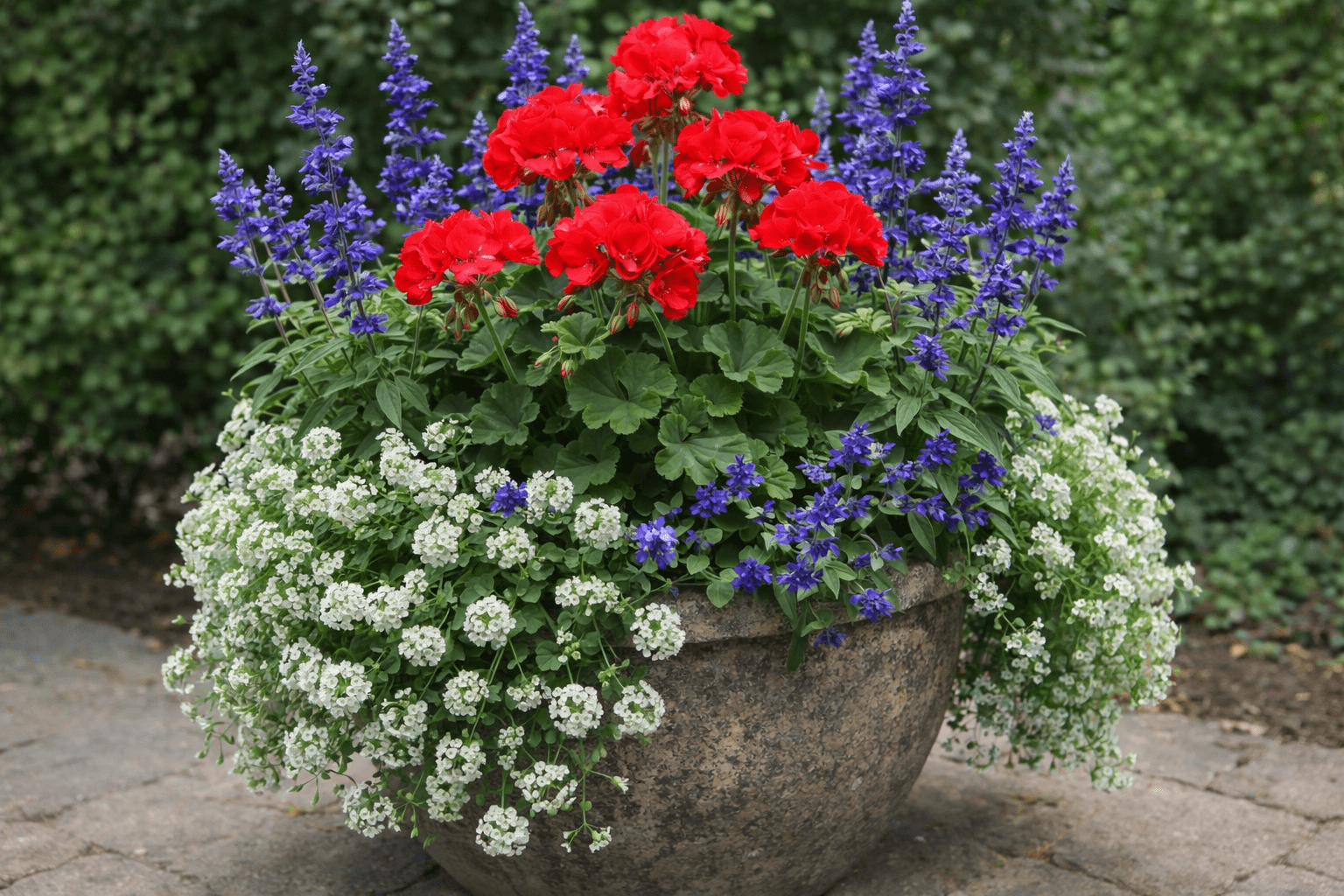 Patriotic planter collection
