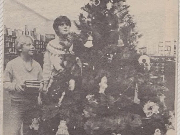 Early holiday decorating