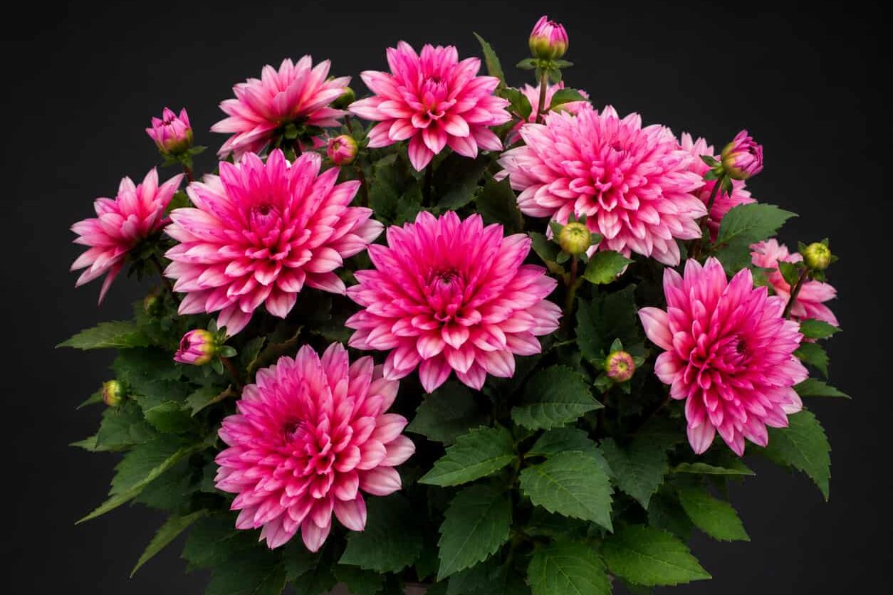 Dahlia Hypnotica Electric Pink